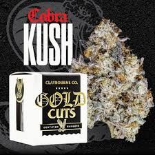 Claybourne Co.| Gold Cuts | Cobra Kush | 3.5g | H(Indica Dominant)