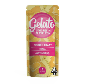 Gelato — Gelato Live Resin AIO Vape French Toast 1g