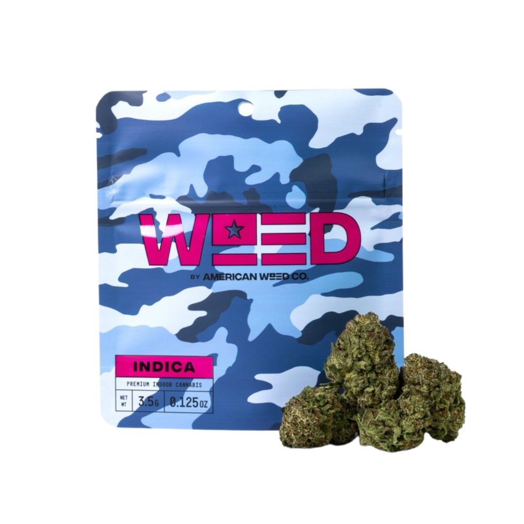 American Weed Co. WEED Flower Grape Gusherz 3.5g