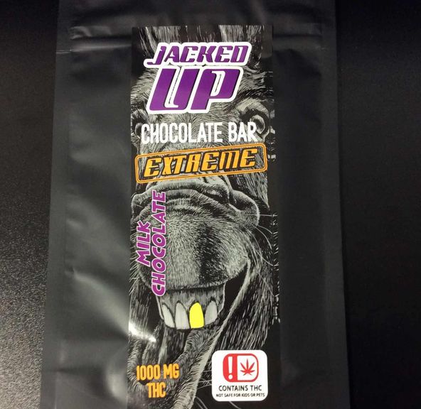 1000mg Extreme Chocolate Bar by Jacked Up