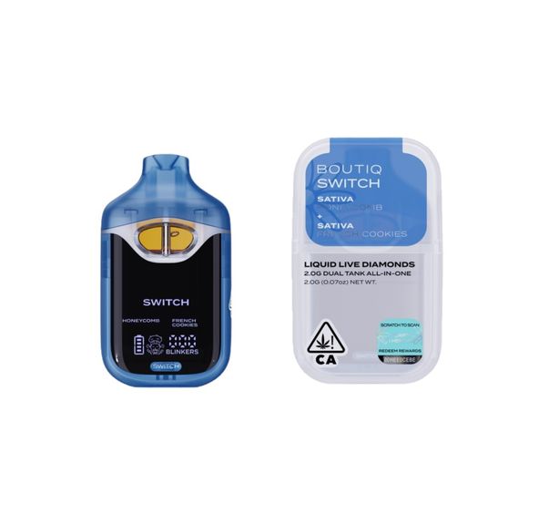 Boutiq Dual Pack AIO Vape Honeycomb x French Cookies 1g