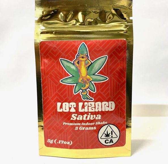 A. Lot Lizard 5g Shake Flower - Cheetah Piss