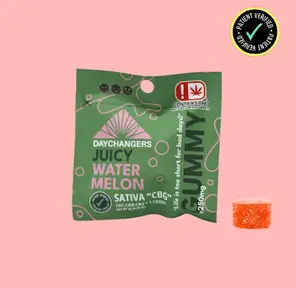 250mg THC Singles Gummy - Sativa Juicy Watermelon 8.00 g