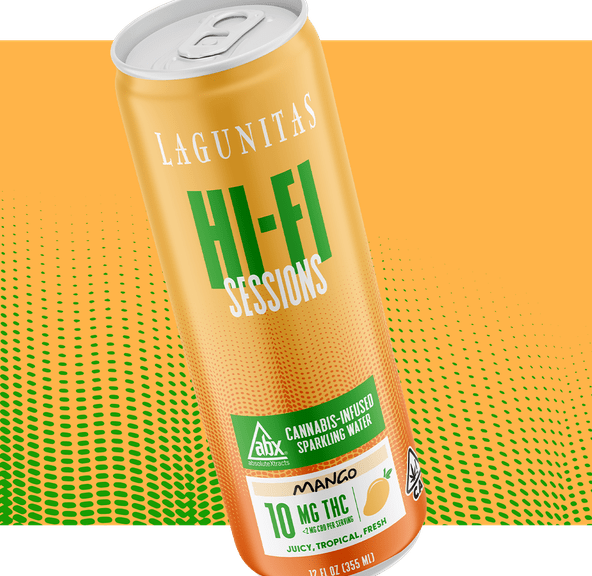 Lagunitas - Mango 10mg THC Hi-Fi Sessions Single Can