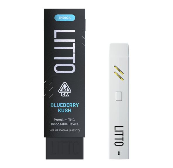 LITTO - Disposable - 1g - Blueberry Kush