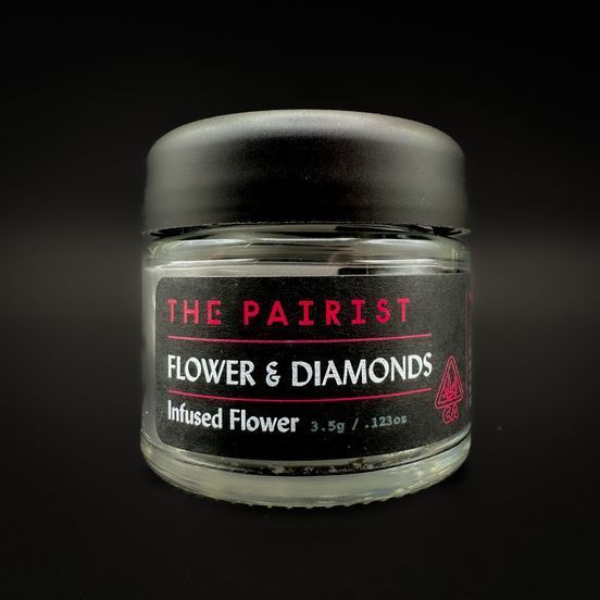 B. The Pairist 3.5g Diamond Infused Flower - Quality 8.5/10 - Mimosa