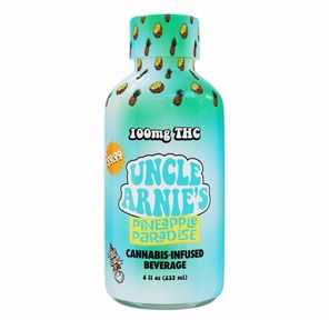 Uncle Arnie's Beverage Pineapple Paradise 100mg