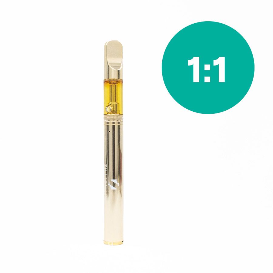 1.1G Zillionaire Disposable Vape - 1:1 CBD:THC Orange