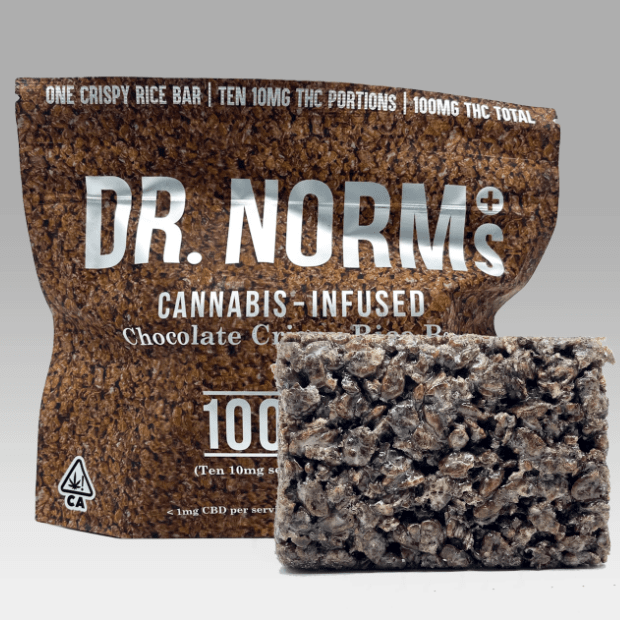 Chocolate Crispy Rice Bar - 100mg