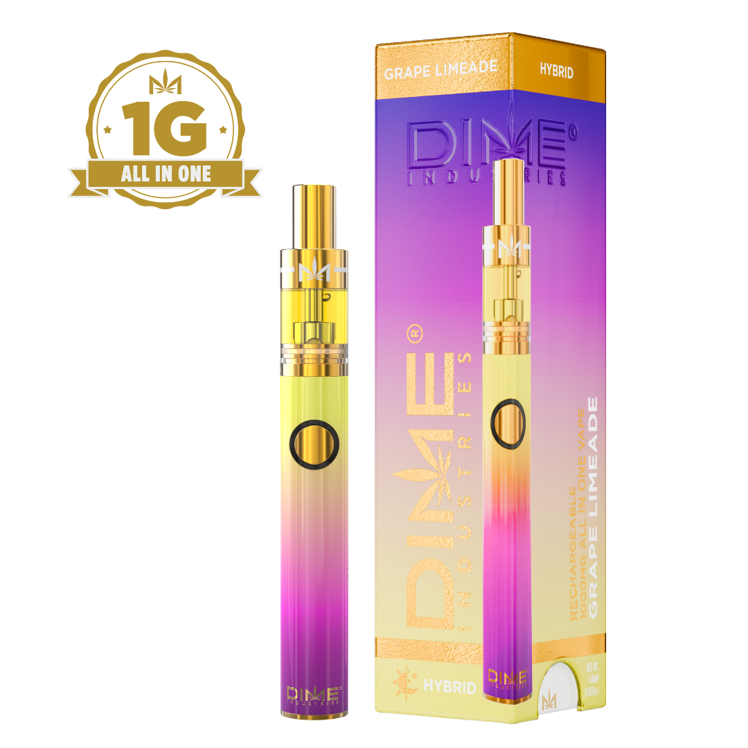 Dime | AIO Vape | 1g | Live Reserve | Grape Limeade