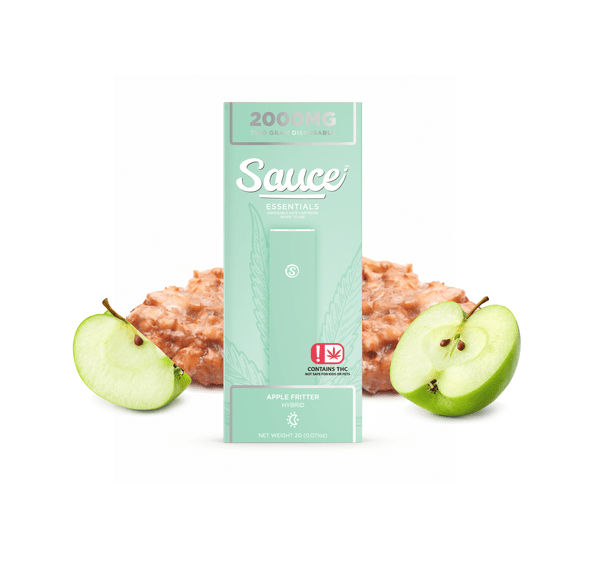 Sauce 2g Live Resin Disposable - Apple Fritter