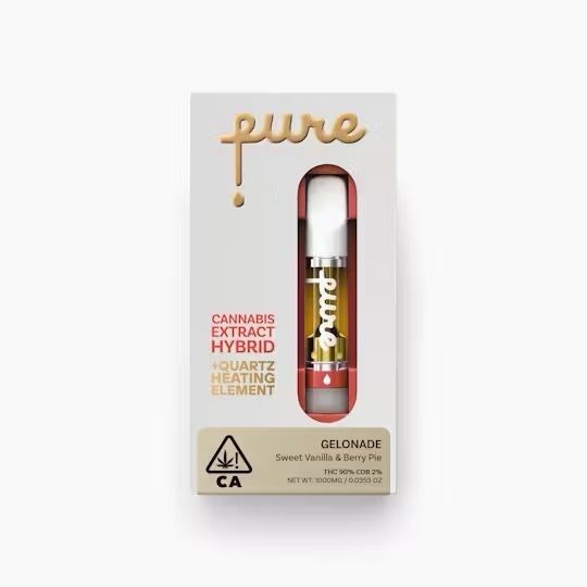 Pure- QuartzCore Gelonade Cart 1g (H)