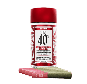 .5G 40S PREROLL MULTI PACK - STRAWBERRY MANGO - 2.5 g 2.50 g