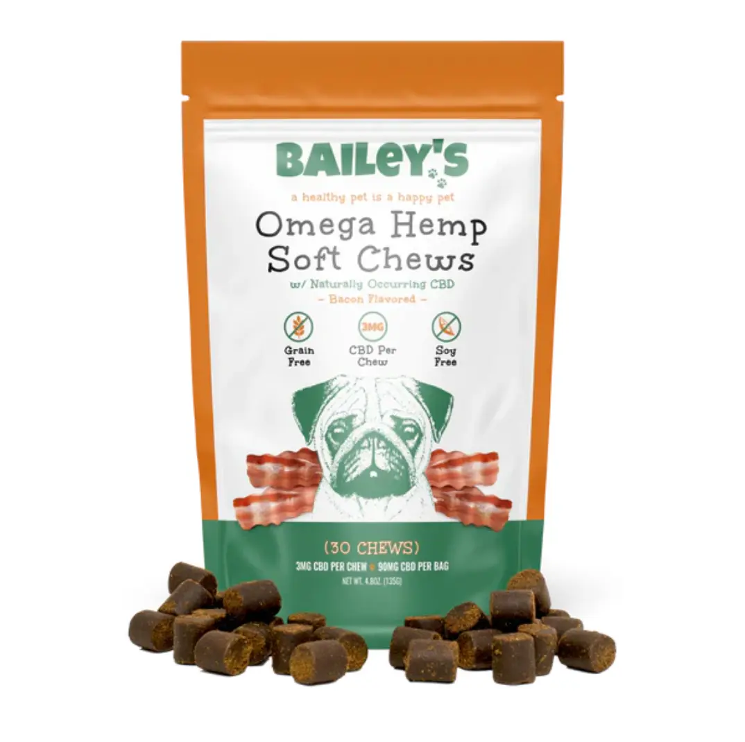 BAILEY'S- CBD SOFT CHEWS 180MG BACON FLAVOR