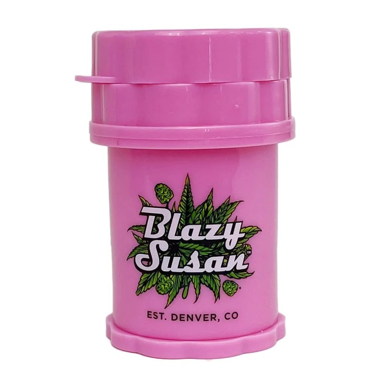 BSG Blazy Susan 4pc Large Herb Grinder assorted