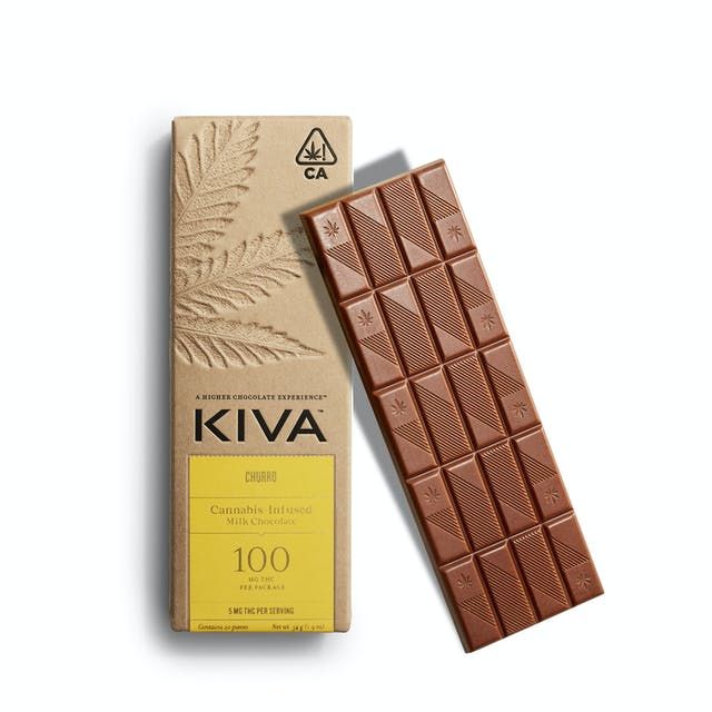 KIVA - Kiva Bar Milk Chocolate Churro Bar - 100mg