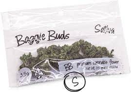B. Baggie Buds 3.5g Flower - Quality 7/10 - Harlequin