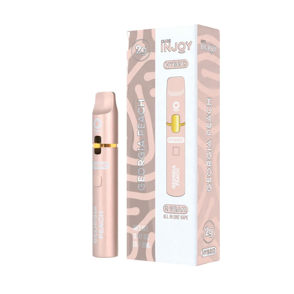 Cure Injoy - 1g Disposable Cartridge - Georgia Peach