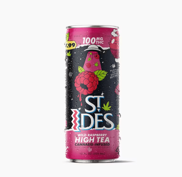 St. Ides Tea Raspberry 100mg