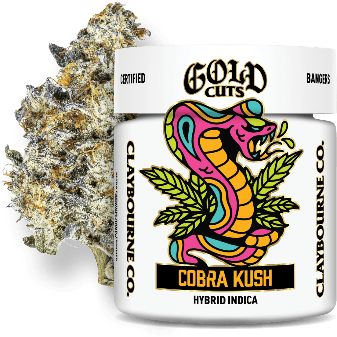 Claybourne Co. - Gold Cuts - 3.5g - Cobra Kush