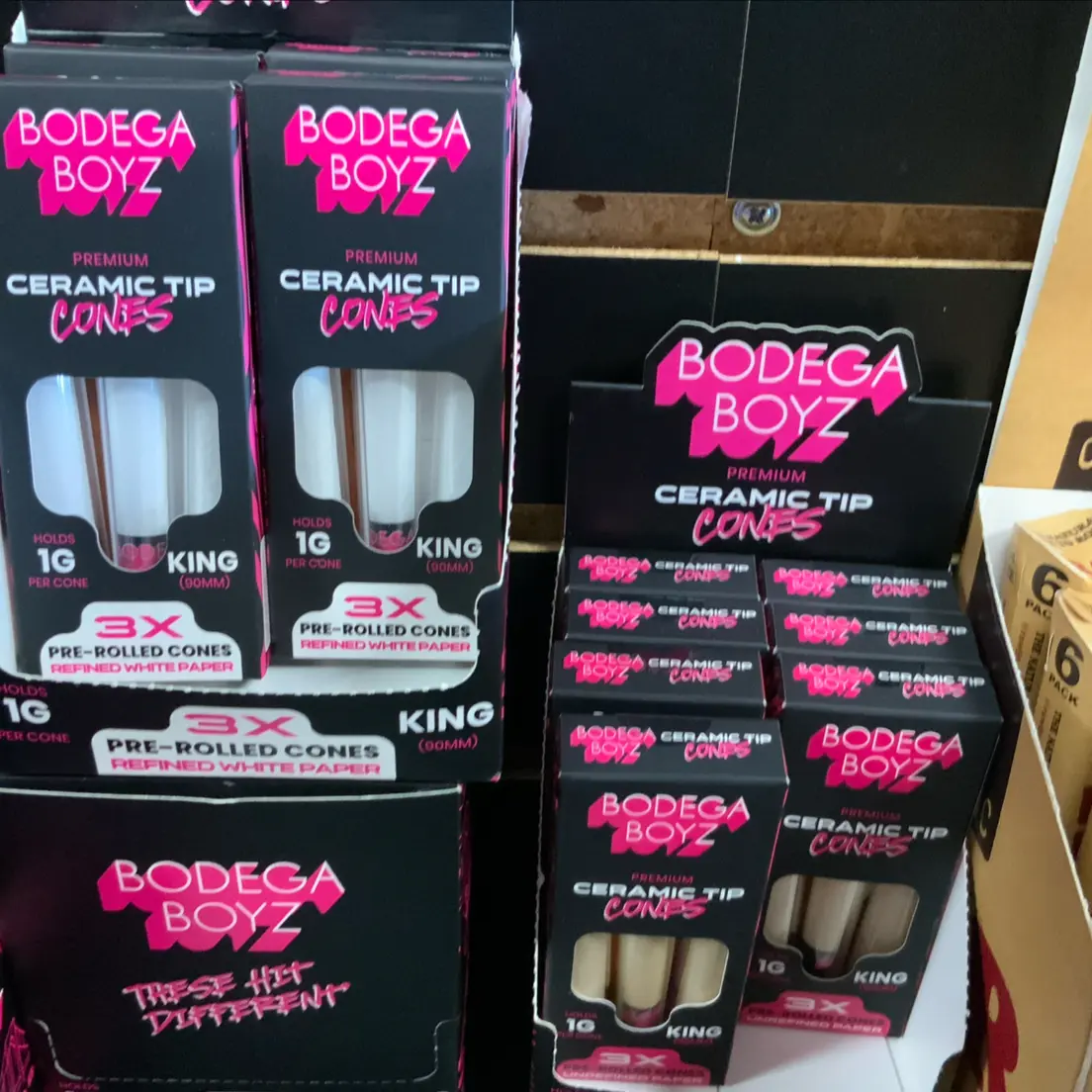 .5g & 1g Bodega Boyz 3/6 Pack Cones
