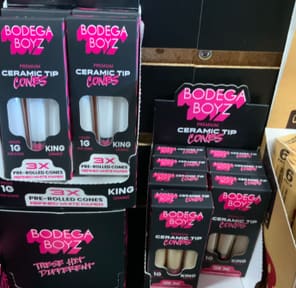 .5g & 1g Bodega Boyz 3/6 Pack Cones