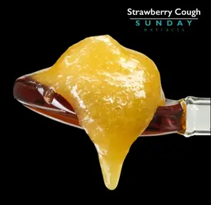 1g Concentrate Live Resin - Strawberry Cough (Sunday Extracts)