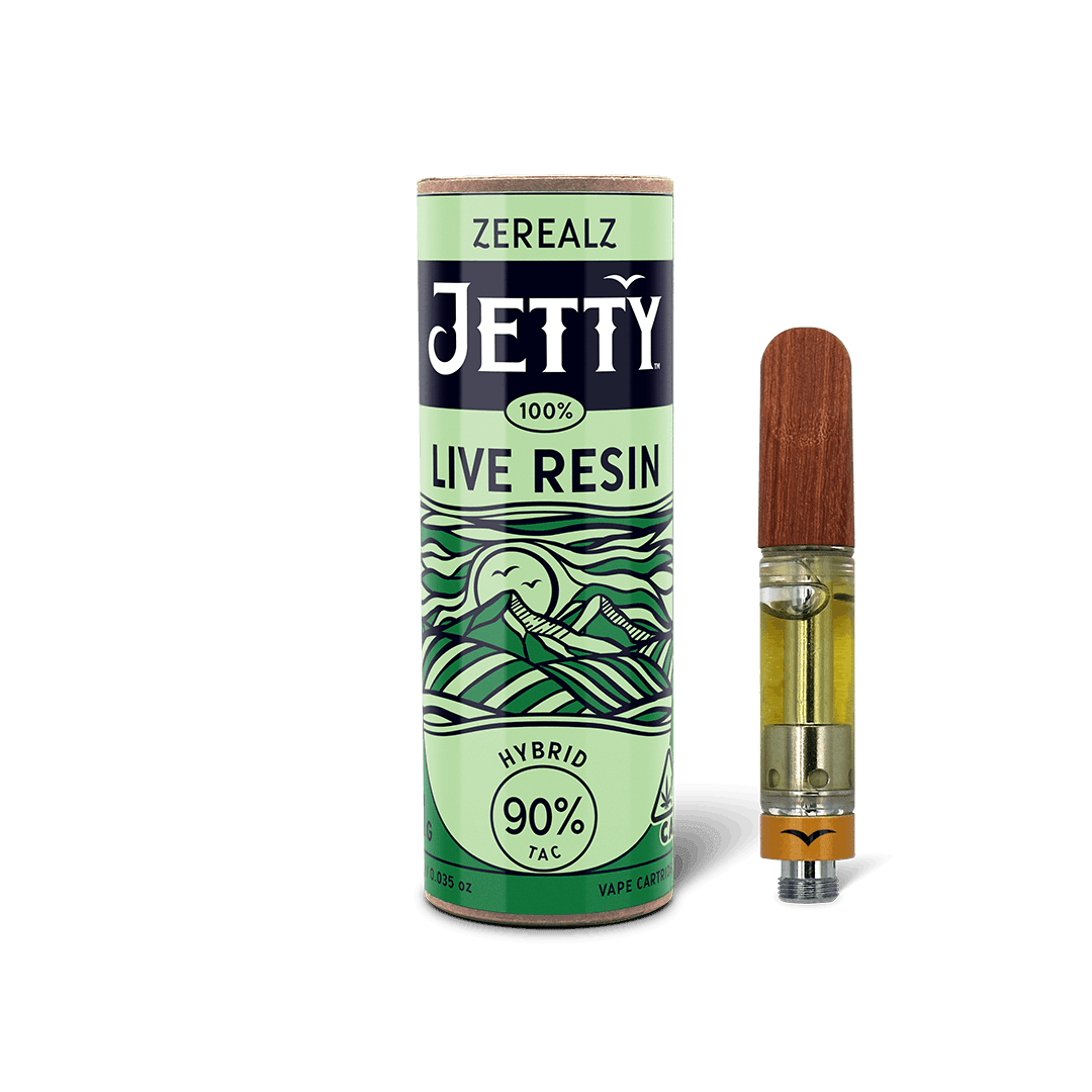 Jetty Extracts - Zerealz 100% Live Resin Cartridge 1g