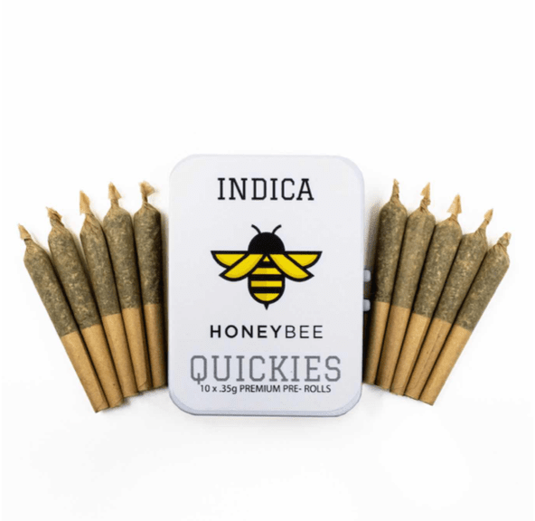 Pink Skunk 10x.35g Quickies by Honeybee Premium - Indica -25% THC