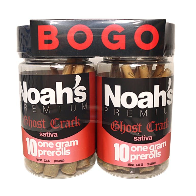 Noah's Premium - BOGO 2pk (x10) Prerolls - 20g - Ghost Crack