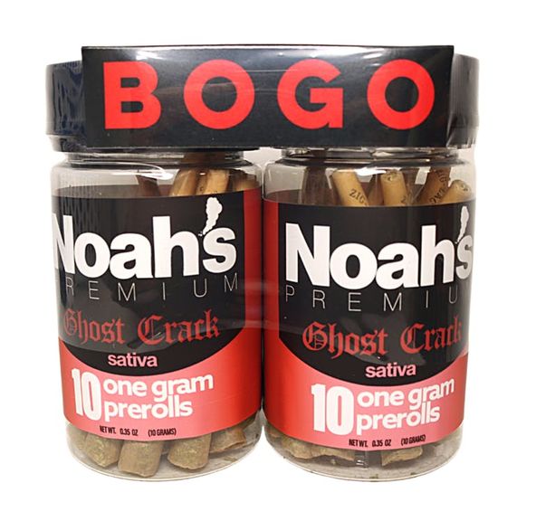Noah's Premium - BOGO 2pk (x10) Prerolls - 20g - Ghost Crack