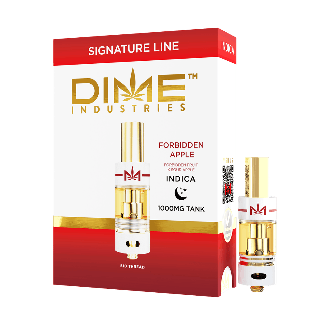 Dime Industries Forbidden Apple 1000mg Tank