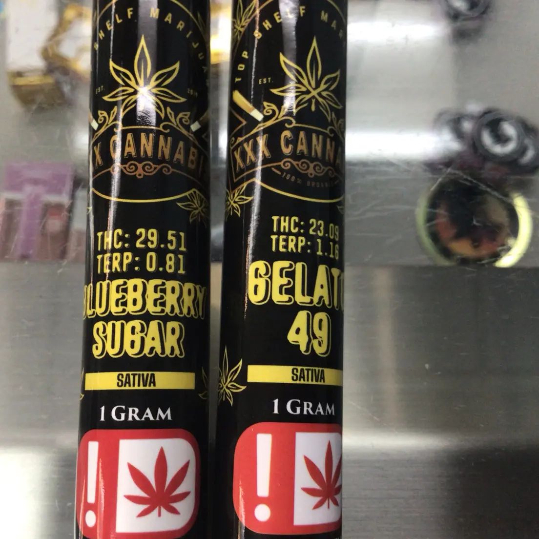 HOLYさま専用　パラロイド500グラム XXX Gelato 49 1 gram preroll at miTs Farmacy | Sweede