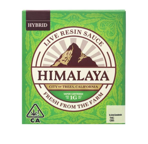 Himalaya Cartridge Alien OG 1g
