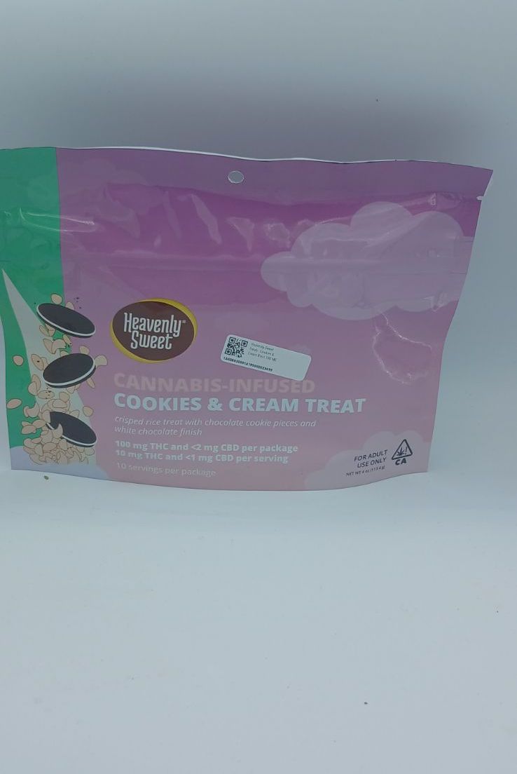 Heavenly Sweet Treats - Cookies & Cream Treat 100 MG