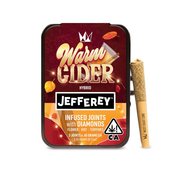 Warm Cider - Jefferey Infused Joint .65g 5 Pack