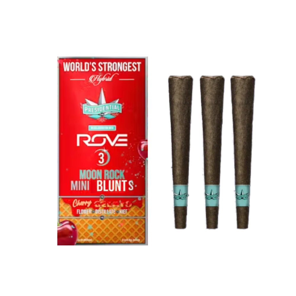 Presidential Moon Rock Mini Blunt Pack Cherry Gelato 2.1g