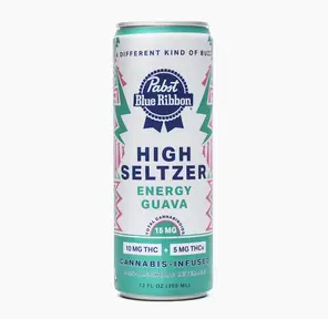 Pabst Blue Ribbon Infused Daytime Guava Singles 15mg