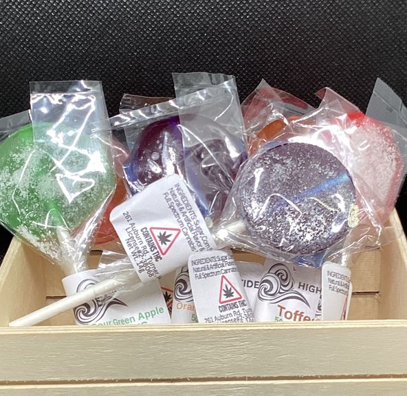 High Tide- Variety Flavor- Lollipops- 50mg