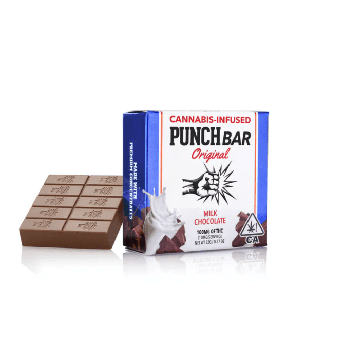 Milk Chocolate PunchBar 100mg at KUSHAGRAM