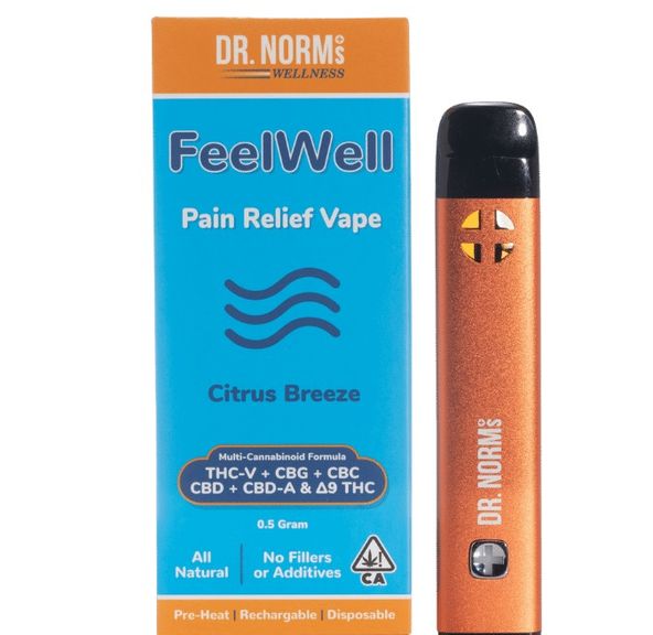 Dr. Norms | Pain Relief | .5G | Vape Cart