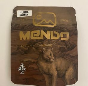 Mendo Flower 3.5g Pouch Greenhouse Hubba Bubba