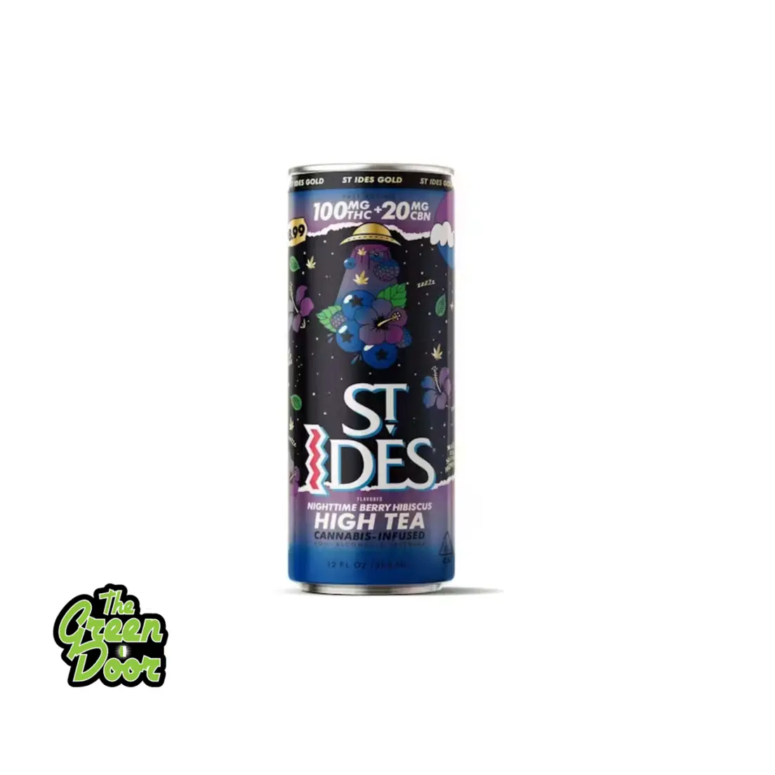 ST IDES - High Tea Berry Hibiscus Nighttime 20mg CBN - 100mg