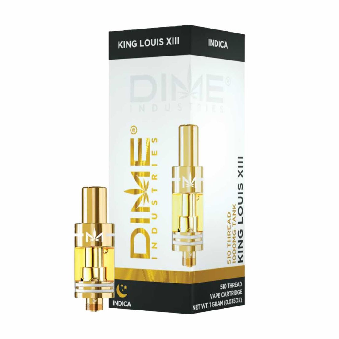 Dime Industries - King Louis Signature Line 1000MG Cartridge Tank 1g