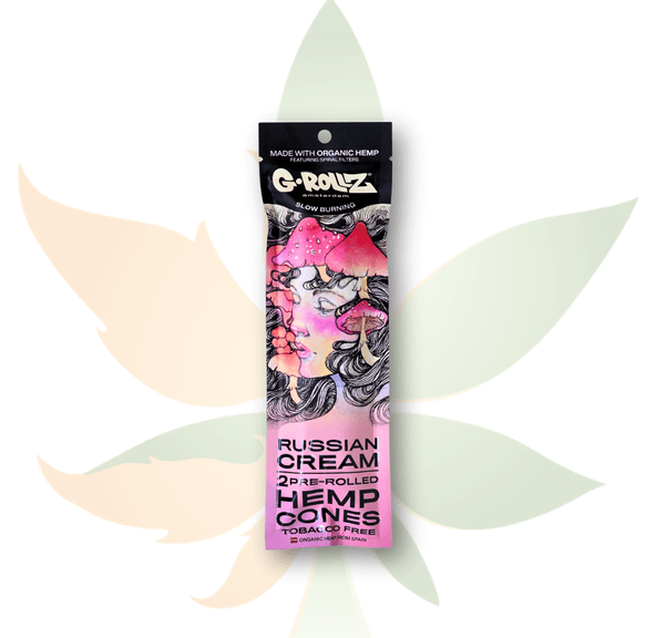 G Rollz Hemp Cones - Russian Cream