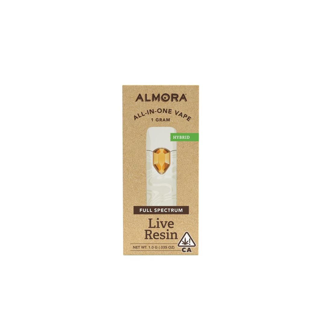 Almora Gush Mintz Live Resin AIO - 1g