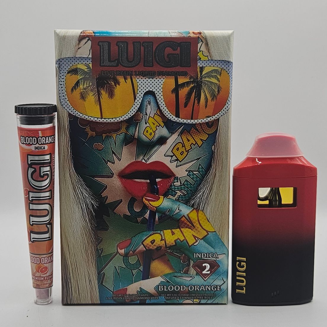 Luigi - Disposable - Blood Orange - 2G