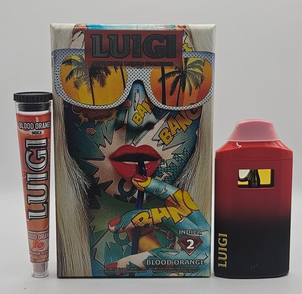 Luigi - Disposable - Blood Orange - 2G