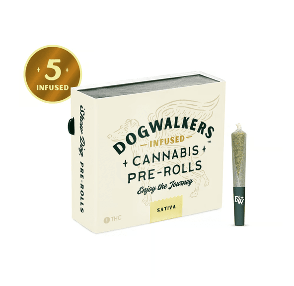 Funky Orange 5 Pack (Infused) 2.25g - Dogwalkers (Play) (P-S-24)
