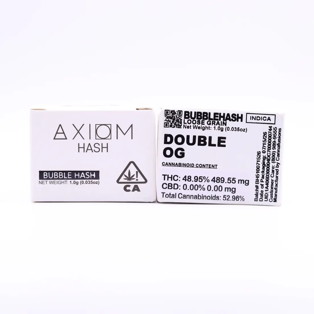 Axiom Hash - DOUBLE OG BUBBLE HASH